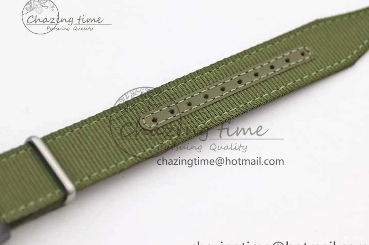 MIROTIME 0304 Packable Mark XVIII ‘TOPGUN SFTI’ Ceramic M+F Best Edition Black Dial on Green Nylon Strap 7048